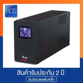 CBC Champ iView 1000VA / 400W UPS Uninterruptible Power Suupply เครื่องสำรองไฟ - (Black)