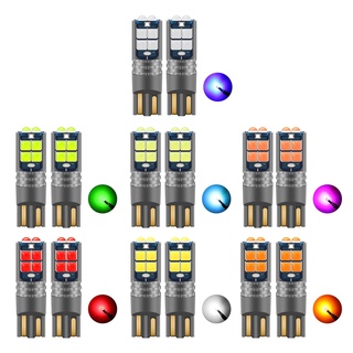 Edb* หลอดไฟ LED 10SMD T10 Canbus 3030 สําหรับติดตกแต่งภายในรถยนต์