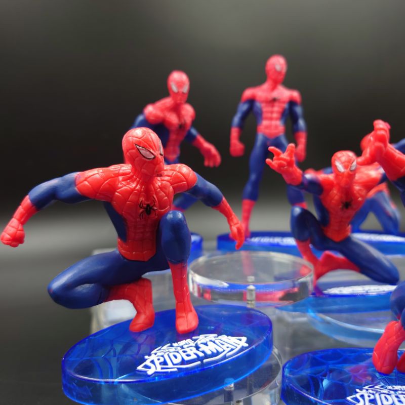 โมเดล-สไปเดอร์แมน-spiderman-ขนาด-7-11-cm-7-แบบ-7-action-มีฐาน-ราคาถูก-สุดๆ-สวยมาก-สั่งปุ๊ปส่งปั๊ป-รับประกันความพอใจ