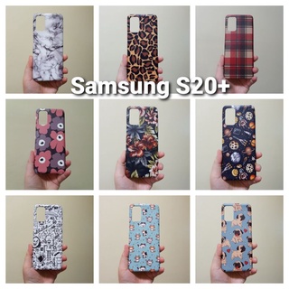 เคสแข็ง Samsung S20+ (S20plus) มีหลายลาย เคสไม่คลุมรอบนะคะ เปิดบน เปิดล่าง (ตอนกดสั่งซื้อจะมีลายให้เลือกก่อนชำระเงินค่ะ)