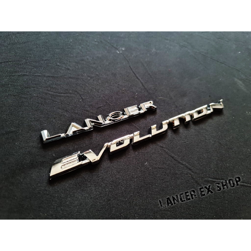 โลโก้-lancer-evolution-x-ติดท้ายรถ