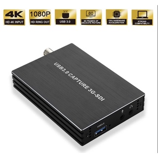 1080P 60FPS 3G SDI To USB3.0 USB 3.0 Video Grabber การ์ดบันทึกสดสตรีมมิ่งสำหรับ SDI โดมกล้อง HD Endoscope ทางการแพทย์