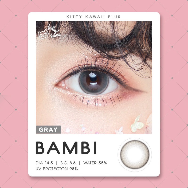 bambi-gray-kitty-kawaii-contact-lens-คอนแทคเลนส์-ตาหวาน-ตาโต-สีเทา-เทา-ค่าสายตา-สายตาสั้น-แฟชั่น-bigeyes-บิ๊กอาย-แบ๊ว