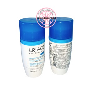 ของแท้ EXP05/26 URIAGE Eau Thermale Power3 24H Deodorant Roll On for sensitive skin