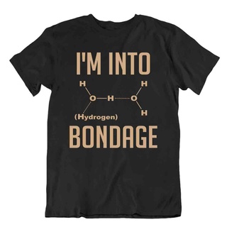 ผลิตภัณฑ์ใหม่👕เสื้อยืด ลายการ์ตูน I Am In Hydrogen Bondage แนวตลก สําหรับผู้ชาย