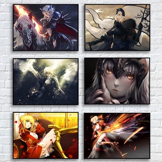 โปสเตอร์ Fate Series Hd คุณภาพสูง (รุ่นที่สอง)