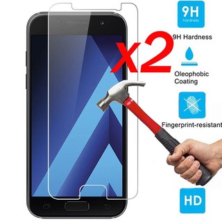 A50 2 HD ด้านหน้ากระจกฟิล์มป้องกันหน้าจอ Samsung Galaxy A3 A5 A7