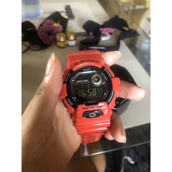 นาฬิกา-g-shock-g-8900a-สีแดง