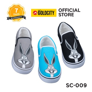 ภาพหน้าปกสินค้าGOLDCITY รุ่น SC009 รองเท้าผ้าใบแฟชั่น รองเท้าผ้าใบ โกลด์ซิตี้ Looney Tunes รองเท้า Looney Tunes (329) ที่เกี่ยวข้อง