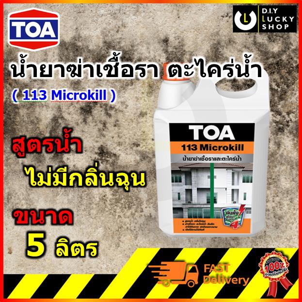 toa-113-microkill-กำจัด-ตะไคร้-และ-เชื้อรา-ทีโอเอ-113-ไมโครคิล-ขนาด-5-ลิตร