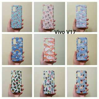 เคสแข็ง Vivo V17 เคสไม่คลุมรอบนะคะ เปิดบน เปิดล่าง (ตอนกดสั่งซื้อ จะมีให้เลือกลายก่อนชำระเงินค่ะ)