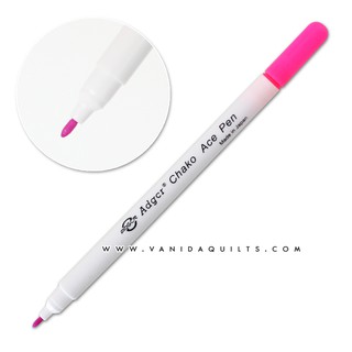 ปากกาเขียนผ้า แบบระเหย สีชมพู จำนวน 1 ด้าม (รหัส Pen-0020)