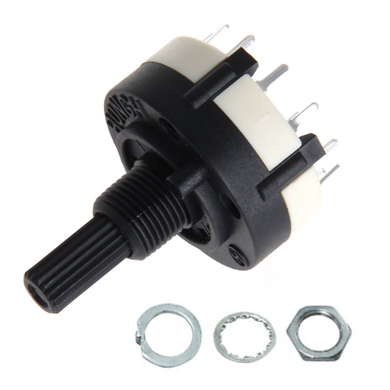 SPT* Single Deck Rotary Switch Band Selector 1 Pole 12 Position ...