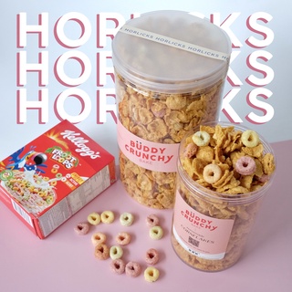 สินค้า คอร์นเฟลกฮอร์ลิคส์ ไวท์ มอลต์ Cornflakes White Malt (Horlicks) froot loops