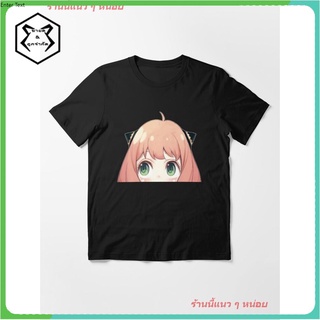 New SPY X FAMILY Essential T-Shirt เสื้อยืดพิมพ์ลาย เสื้อยืดลายการ์ตูนญี่ปุ่น คอกลม cotton ความนิยม Unisex