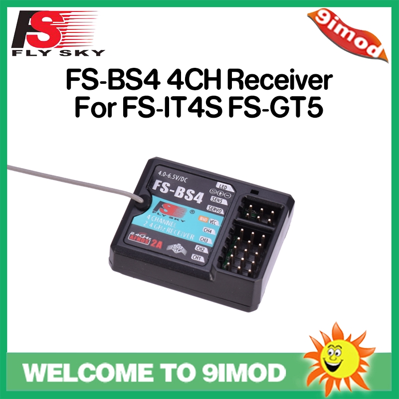 2.4G 6Ch Fs-Bs6 Rc Receiver Built-In Gyro Fail-Safe For Fs-Gt5 Fs-It4S Remote - Foto 8