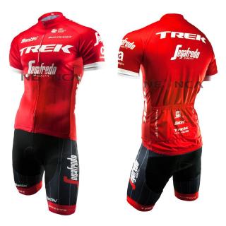 Cycling Jersey โรงงานโดยตรง เสื้อขี่จักรยาน [คลังสินค้าพร้อม] TREK แดงแห้ง Fast Breathable เสื้อเจอร์ซีย์นักปั่น/ชุดปั่นจักรย เสื้อจักรยาน