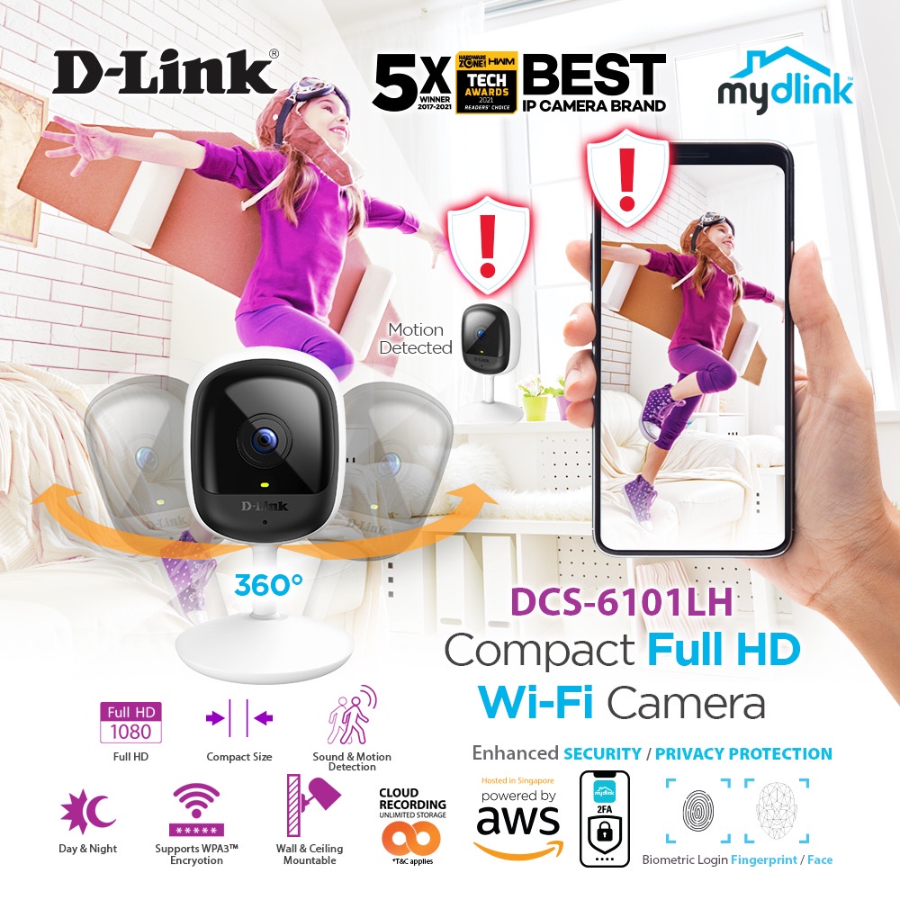 d-link-dcs-6101lh-compact-full-hd-wi-fi-camera-กล้องวงจรปิดไร้สาย-2-ล้านพิกเซล-ติดตั้งง่าย-ดูผ่าน-smartphone-ได้