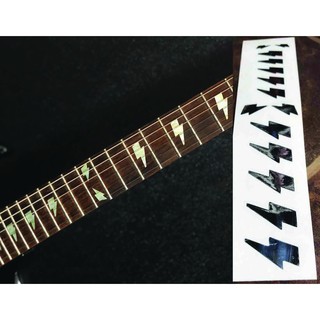 Angus Young Ac Dc Lightning Bolts Fingerboard สติ๊กเกอร์สําหรับกีตาร์ไฟฟ้าและ Fretboard Gibson Sg