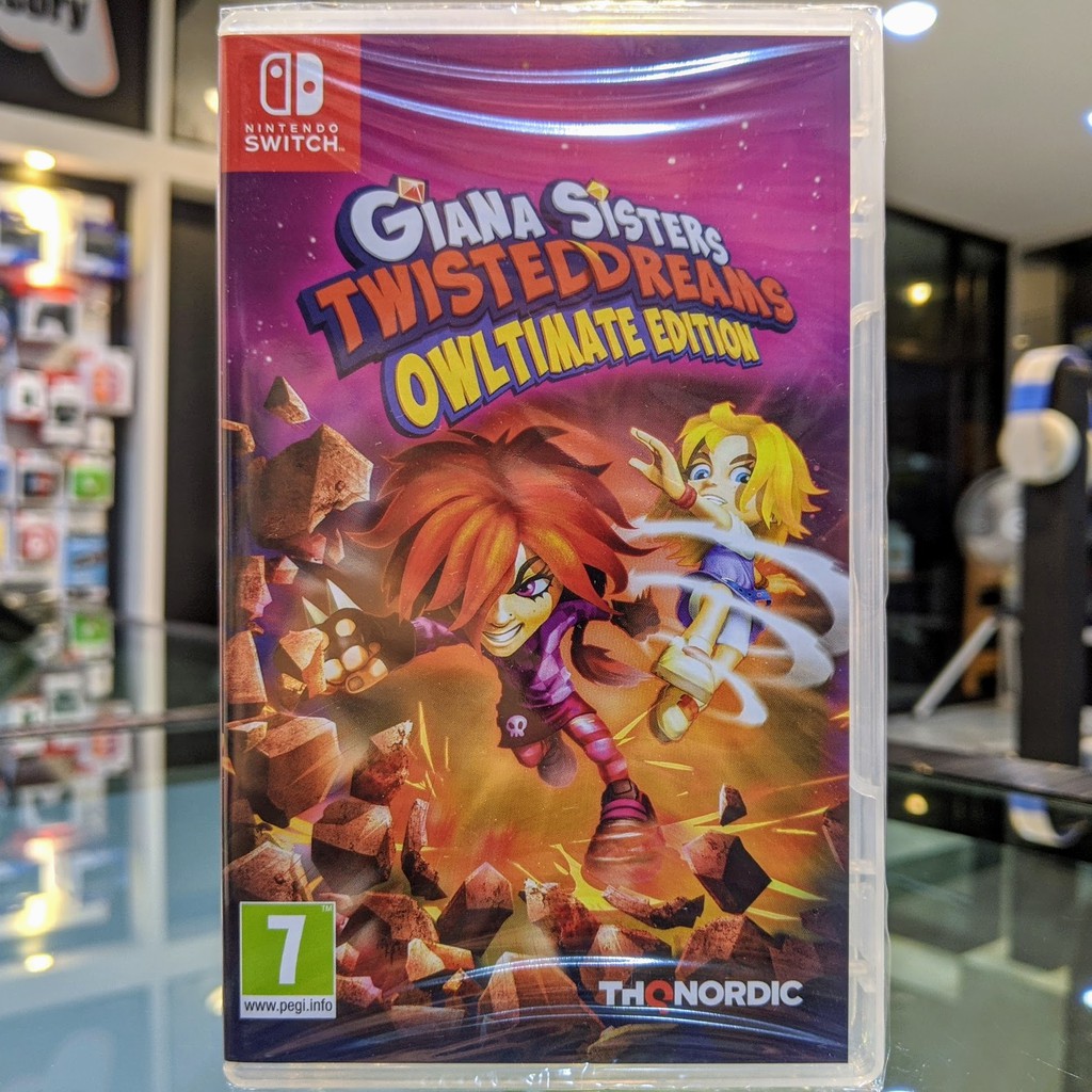 (ภาษาอังกฤษ) มือ1 Giana Sisters Twisted Dreams Owltimate Edition แผ่น ...
