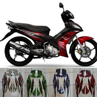 สติกเกอร์ลอกลาย yamaha jupiter MX 135 ori Jupitermx lis body ful set Standard ori jupiter