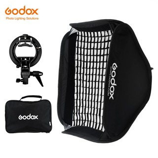 Godox Ajustable Flash Softbox Grid 80cm * 80cm + S type Bracket + Honeycomb Grid