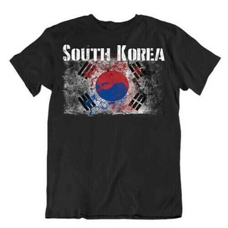 ขายดี!ขายดี เสื้อยืดลําลอง แขนสั้น พิมพ์ลายธงชาติเกาหลีใต้ Taegukgi FLkmeg11NImpkm28S-5XL