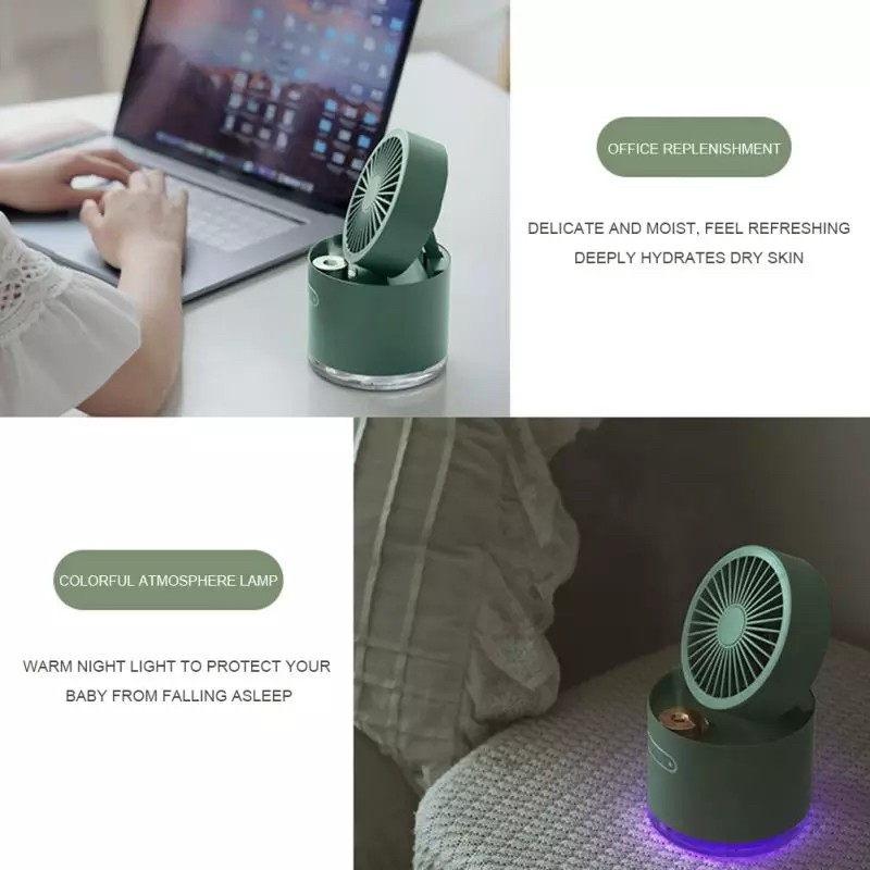 พร้อมส่ง-fan-d22-portable-usb-fan-cooler-air-humidifier-พัดลมไอน้ำ-พัดลม-พัดลมพกพา-พัดลมไร้สาย