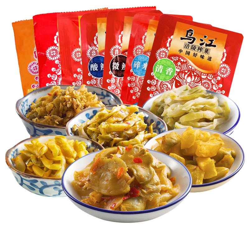 ผักดอง-เผ็ดน้อย-ผักดองจีน-ผักดองเสฉวน-ผักดองจีนพร้อมทาน
