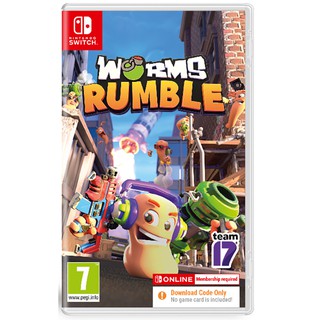 สินค้า [+..••] NSW WORMS RUMBLE (Nintendo Switch™ 🎮)