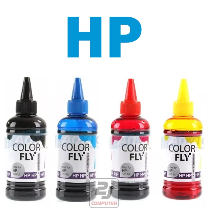 หมึก-hp-หมึกเติม-hp-ชุด-4สี-color-fly-refill-เติม-hp-ได้ทุกรุ่น