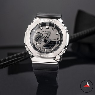 [พร้อมส่ง] G Shock GM-2100-1A นาฬิกาข้อมือดิจิทัล อะนาล็อก สายสเตนเลส สไตล์นักธุรกิจ แฟชั่นสําหรับผู้ชาย