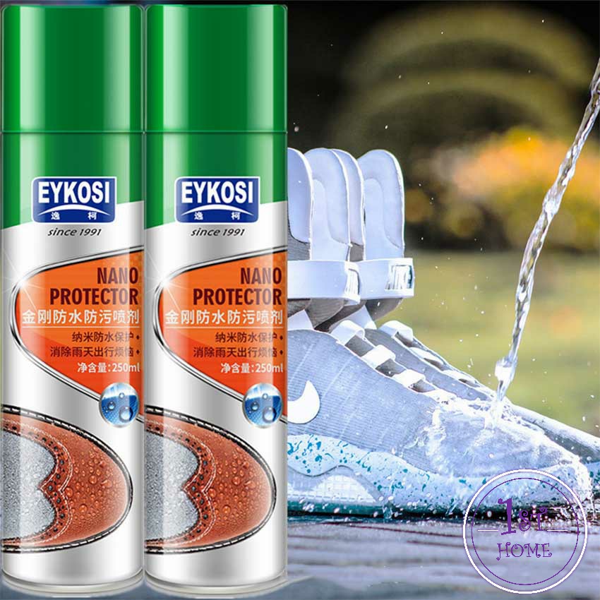 ภาพหน้าปกสินค้าสเปรย์กันน้ำ สเปรย์กันน้ำรองเท้า 250 ml สเปรย์กันน้ำนาโน รองเท้าและกระเป๋า Waterproof spray จากร้าน 1sthomeshop บน Shopee