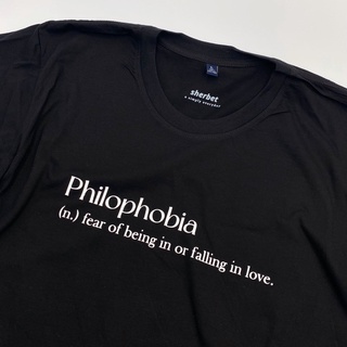 sherbettee/t-shirt philophobia ใหม่