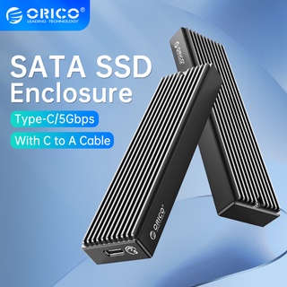 ภาพขนาดย่อของภาพหน้าปกสินค้าOrico M.2 SSD Sata/ NGFF M.2 SSD Enclosure Usb 3.0 5GbpsM2PF จากร้าน orico.th บน Shopee