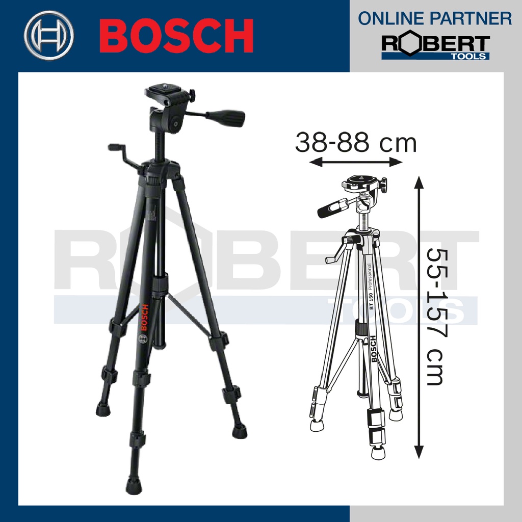 bosch-รุ่น-bt-150-ขาตั้งใช้คู่กับ-dle-40-dle-70-glm-250-vf-gpl-5-gll2-gll-2-50-gll-3x-gcl-2-50-cg-gll3-80-p-0601096b00