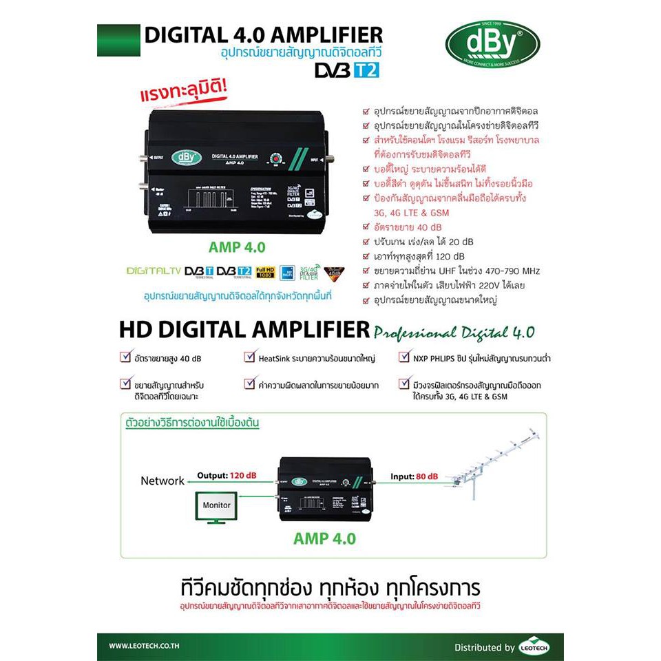 booster-ขยายสัญญาณ-เสาดิจิตอลทีวี-dby-amp-4-0