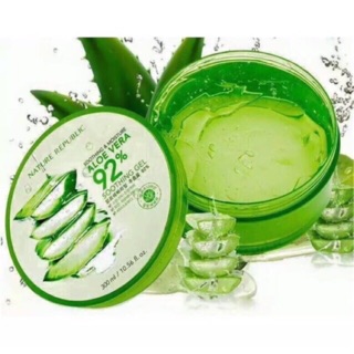 เจลว่านหางจระเข้ 92%   Nature Republic Aloe Vera 92% Soothing &amp; Moisture