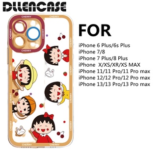 Dllencase เคสโทรศัพท์มือถือแบบนิ่ม TPU ใส กันกระแทก ลายการ์ตูน สําหรับ Compatible For iPhone 14 13 Pro Max 6 Plus 6s Plus 7 7 Plus 8 8 Plus X XS XR XS Max 11 12 13 Pro Pro Max A247
