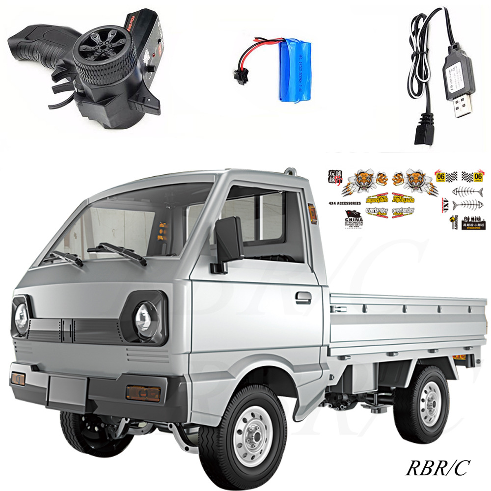 4wd รถบังคับ WPL D12 1:10 รถบังคับ รถไมโคร รถของเล่น รถบรรทุก | Shopee ...