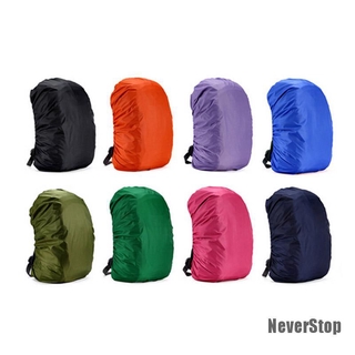 [NeverStop] ผ้าคลุมกระเป๋าเป้สะพายหลัง กันน้ํา กันฝุ่น สําหรับเดินป่า ตั้งแคมป์ 1 ชิ้น