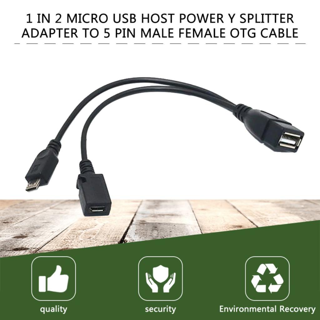 1-in-2-otg-micro-usb-host-power-y-splitter-usb-อะแดปเตอร์-to-mirco-5-pin-male-female-cable-ทนทาน-micro-usb-otg-cable