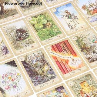 Fcth ไพ่ทาโรต์ ลาย Fairy Tale Lenormand สําหรับงานปาร์ตี้