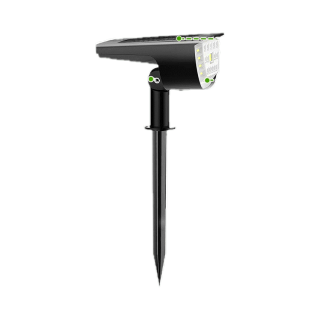 ไฟเหลือง 108 LED Solar light ไฟติดผนัง+สวน พลังงานแสงอาทิตย์ *