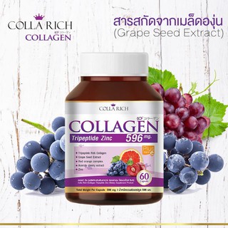 สินค้า Colla Rich Collagen คอลล่าริช คอลลาเจน บำรุงผิวขาว ลดสิว