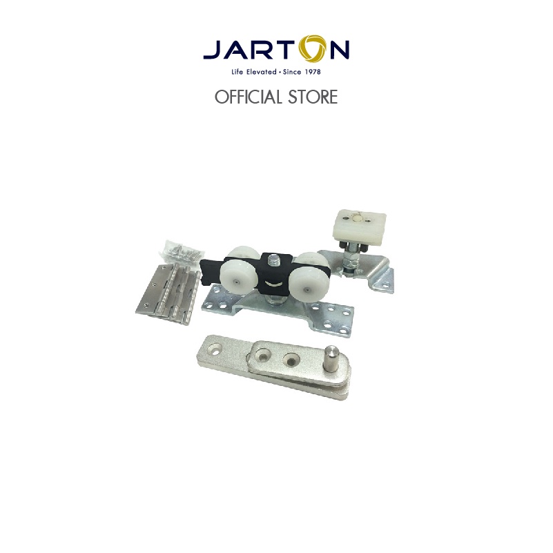 jarton-อุปกรณ์ล้อบานเลื่อน-ชุดล้อรางแขวนใหญ่
