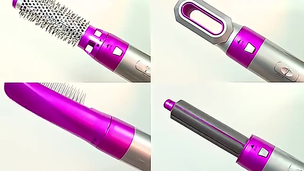 เครื่องทำผม-ไดร์เป่าผม-เซ็ท5ชิ้น-ม้วนผม-ลอนผม-เป่าลมร้อน-5in1-วัสดุอย่างดี
