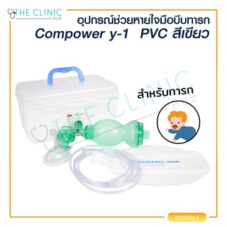 Ambu Bag อุปกรณ์ช่วยหายใจ อุปกรณ์ช่วยหายใจแบบบีบมือ เป็นอุปกรณ์การกู้ชีพและดูแลทางเดินหายใจและการช่วยหายใจ