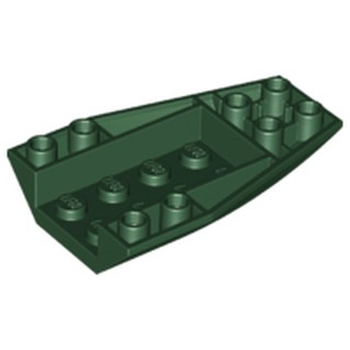 Lego part (ชิ้นส่วนเลโก้) No.43713  Wedge 6 x 4 Triple Inverted Curved