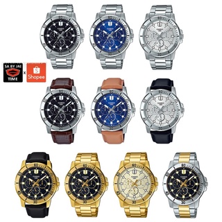 iwatch นาฬิกาโทรศัพท์เด็ก แท้ศูนย์ cmg  Casio นาฬิกาผู้ชาย รุ่น MTP-VD300 ของแท้ ประกัน 2 ปี